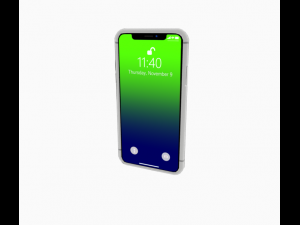 iphone x 3D Model