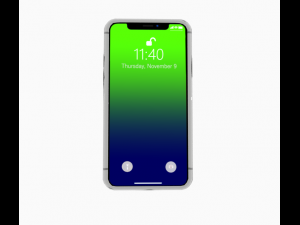 iphone x Modelo 3D