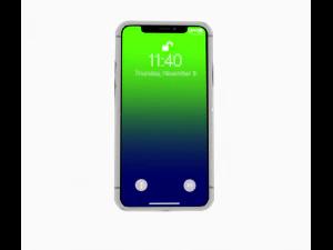iphone x 3D Model