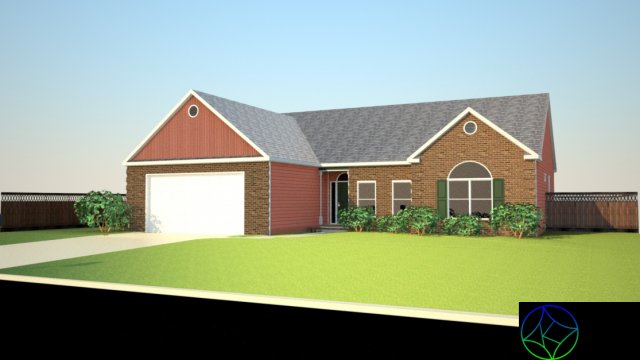 224 headwaters court macon georgia 3D Model .c4d .max .obj .3ds .fbx .stl .blend 