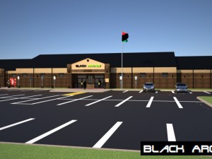 black arcade Modelo 3D