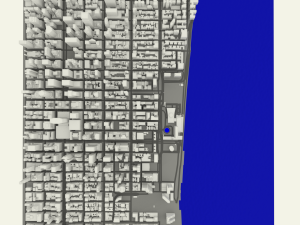 nyc midtown manhattan east 3D Модель