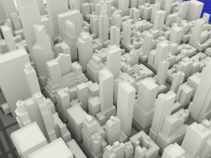 nyc midtown manhattan east 3D Модель
