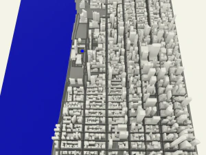 nyc midtown manhattan east 3D Model