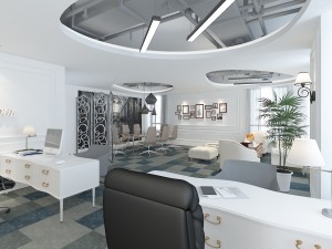 modern office 3D Model