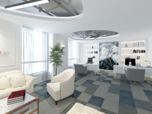 modern office Modelo 3D