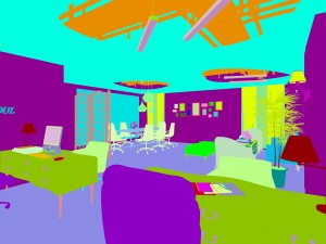 modern office 3D Model