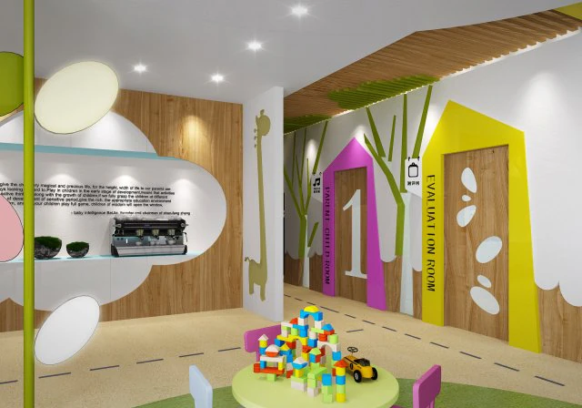 childrens school 3D Model .c4d .max .obj .3ds .fbx .stl .blend 