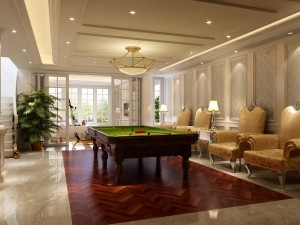 billiards room 3D Model