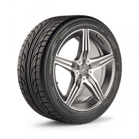 mercedes wheel 3D Model .c4d .max .obj .3ds .fbx .stl .blend 
