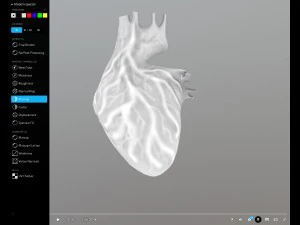 cora&ccedil;&atilde;o animado gr&aacute;tis no sketchfab Modelo 3D
