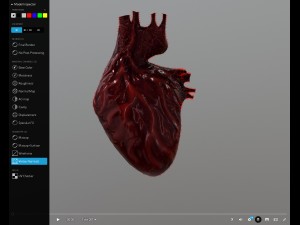heart animated free on sketchfab Modelo 3D