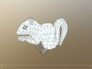animated squirrel free on sketchfab 3D 모델