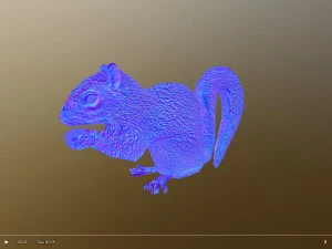 animated squirrel free on sketchfab 3D Model
