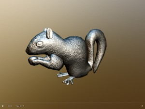 animated squirrel free on sketchfab 3D 모델