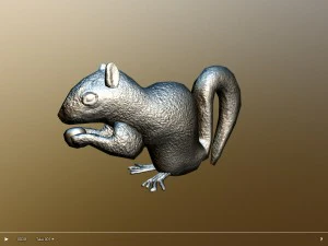 animated squirrel free on sketchfab 3D Model