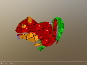 animated squirrel free on sketchfab 3D 모델