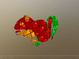 animated squirrel free on sketchfab 3D Model
