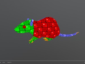 animated rat free on sketchfab Modelo 3D