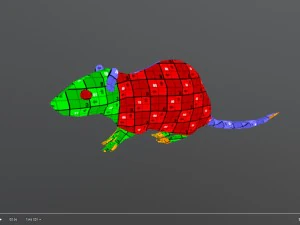animated rat free on sketchfab 3D Model