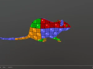 animated rat free on sketchfab 3D Model