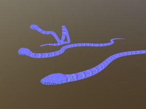 snake critter animated free on sketchfab Modello 3D