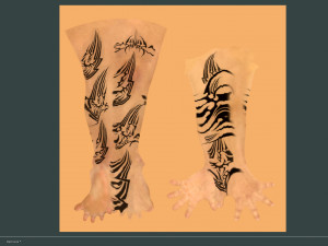 shade the night hunter walking animation Modello 3D