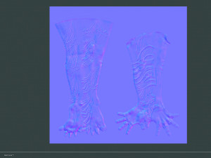 shade the night hunter walking animation Modello 3D