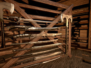 dungeon swords pack 3D Model