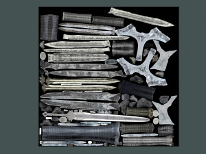 dungeon swords pack 3D Модель