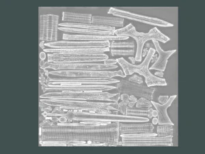 dungeon swords pack 3D Model