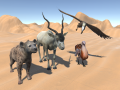 african animals - pack 3D 模型