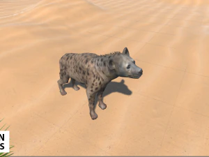 afrika hayvanları - paket 3D Model