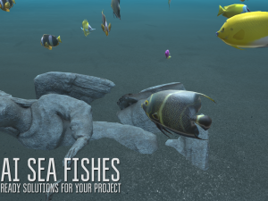ai sea fishes - ready solutions for your project Modelo 3D