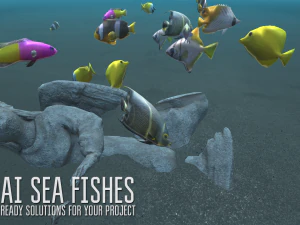ai sea fishes - ready solutions for your project 3D Model