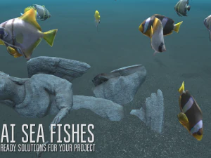 ai sea fishes - ready solutions for your project 3D Model