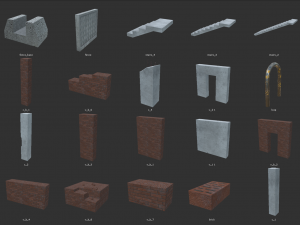 building constructor Modèle 3D