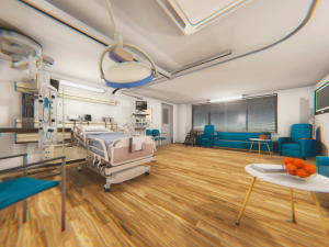 clinic - hospital room 3D 모델