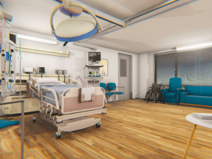 clinic - hospital room 3D 모델