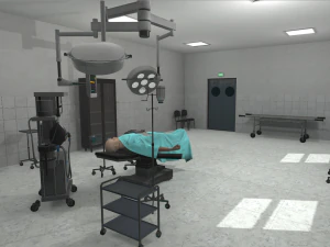 clinic - operating room 3D Model