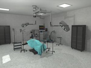 clinic - operating room Model 3D