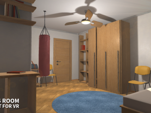 childrens room - environment for vr 3D Model