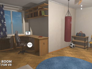 childrens room - environment for vr 3D Model