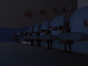cinema hall 3D Model