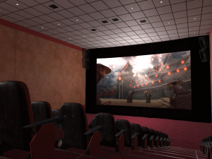 cinema hall 3D Model