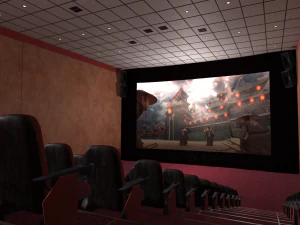 cinema hall 3D Model
