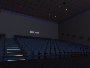 cinema hall 3D Model