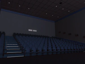 cinema hall 3D Model