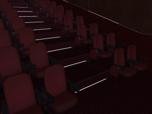 cinema hall 3D Model