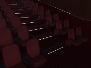 cinema hall 3D Model